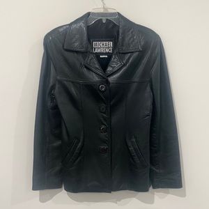 Michael Lawrence Lambskin Women’s Leather Jacket.